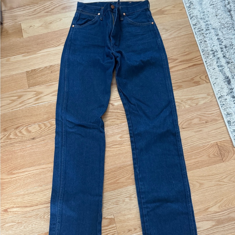 Wrangler Dark Blue Denim Jeans
